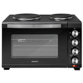 Daewoo 3000W 42L Countertop Oven with Hot Plates & Rotisserie