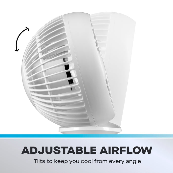 Daewoo 4-Inch Portable Rechargeable Desk Fan