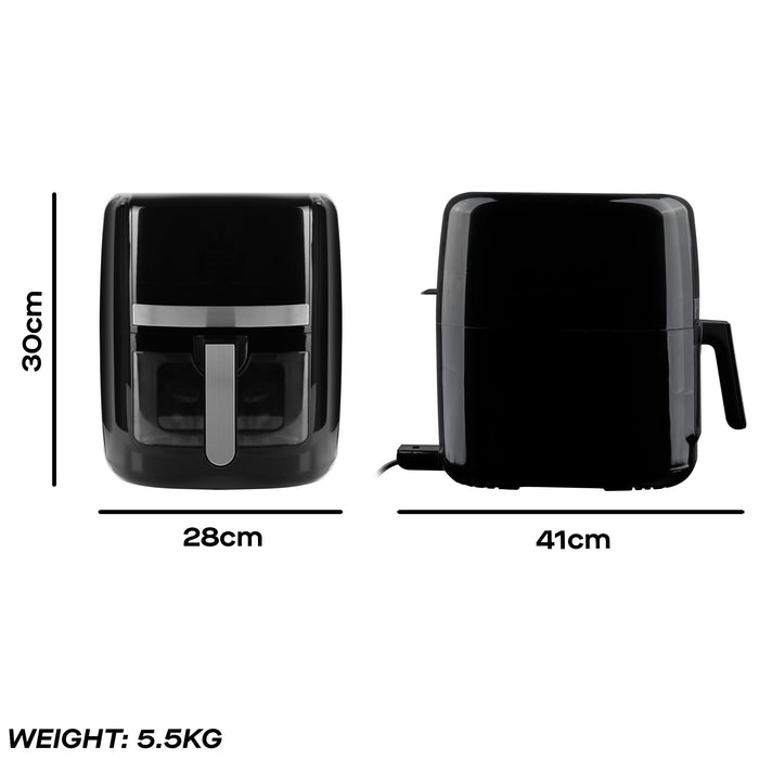 Daewoo 8L Air Fryer with Window & Divider