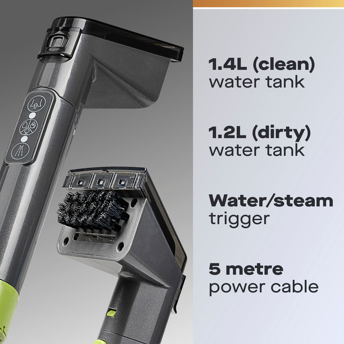 Daewoo Aquastream 1300W 1.4L Carpet & Upholstery Spot Cleaner