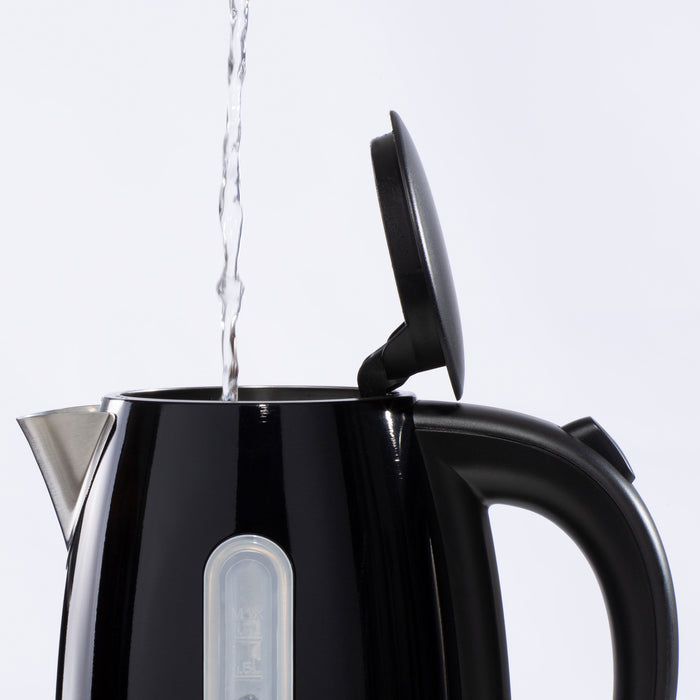 Daewoo Black Kensington 1.7L Jug Kettle