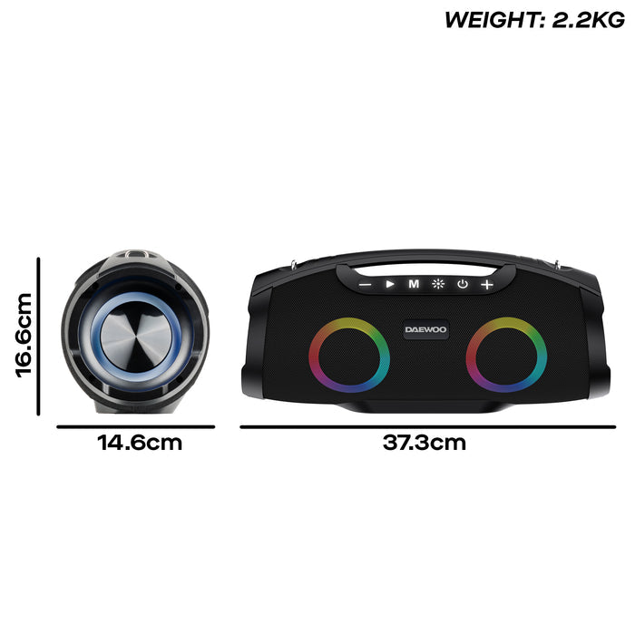 Daewoo Boom Beat Pro 40W Bluetooth Boombox Speaker