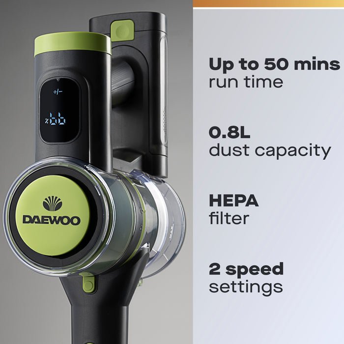 Daewoo Cyclone Freedom Pro 2-in-1 Cordless Vacuum Cleaner