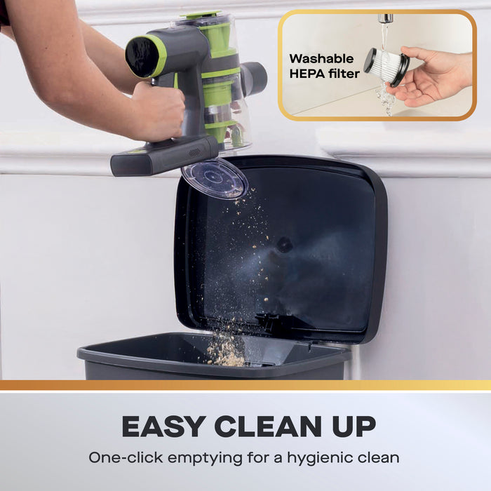 Daewoo Cyclone Freedom Pro 2-in-1 Cordless Vacuum Cleaner