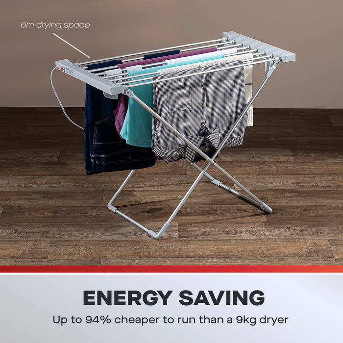 Daewoo Foldable Electric Heated Clothes Airer