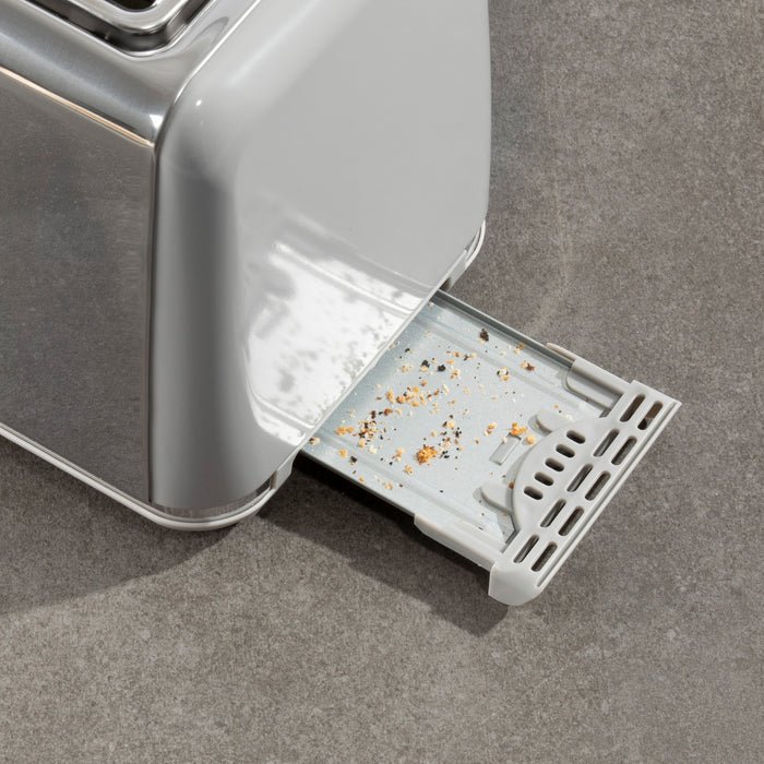 Daewoo Grey Kensington 2 Slice Toaster