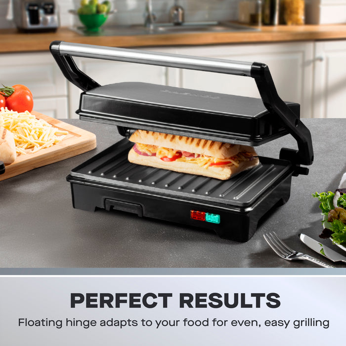 Daewoo Panini Press Sandwich Maker & Flat Grill