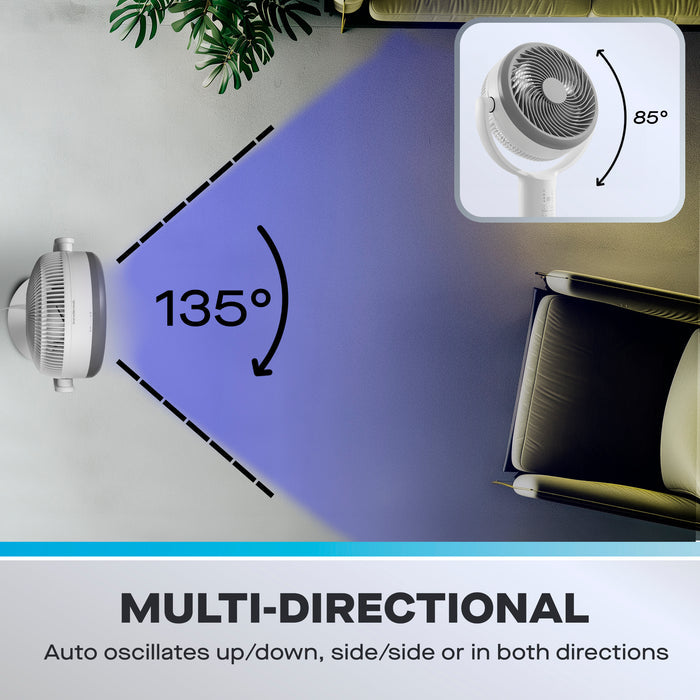Daewoo Pedestal Air Circulator Fan