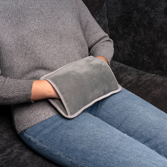 Daewoo Rechargeable Hot Water Bottle, Grey