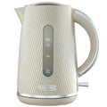 Daewoo Taupe Cascade 1.7L Jug Kettle