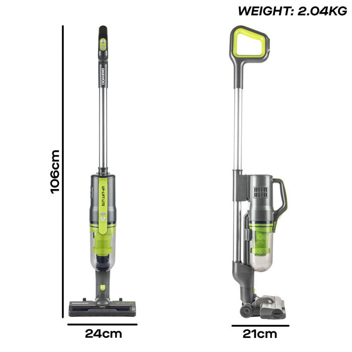 Daewoo Tornado 2-in-1 Up-Lift Lite Upright Cordless Vacuum Cleaner