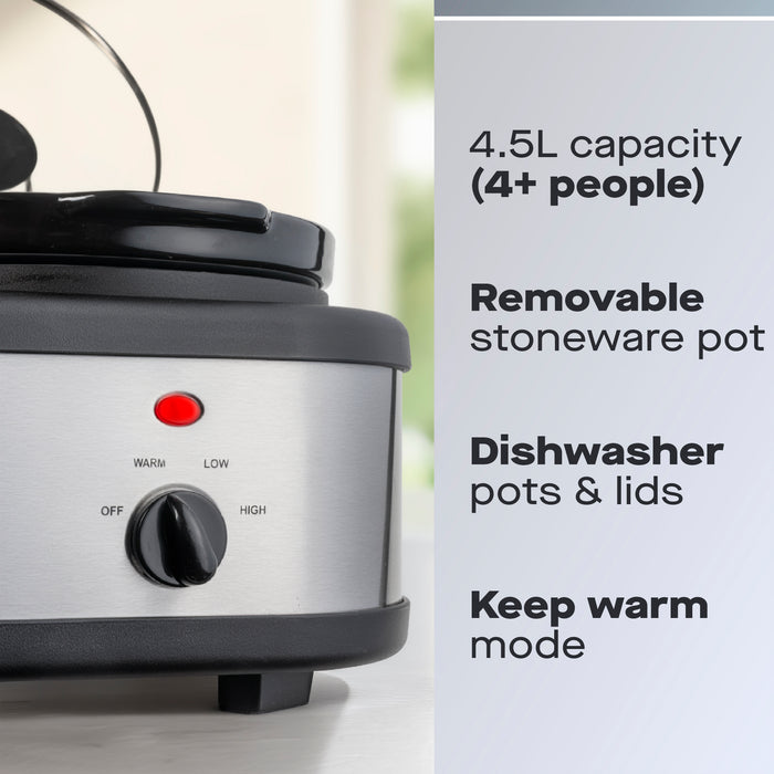 Daewoo Triple Slow Cooker 3 x 1.5L
