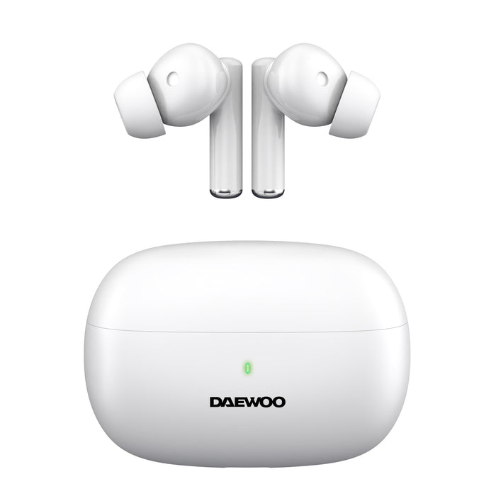 Daewoo White Air Buds True Wireless Bluetooth Earbuds