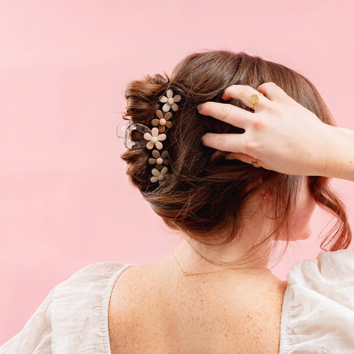 Daisy Claw Clip  (Various Colors)