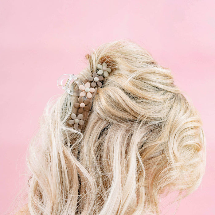 Daisy Claw Clip  (Various Colors)