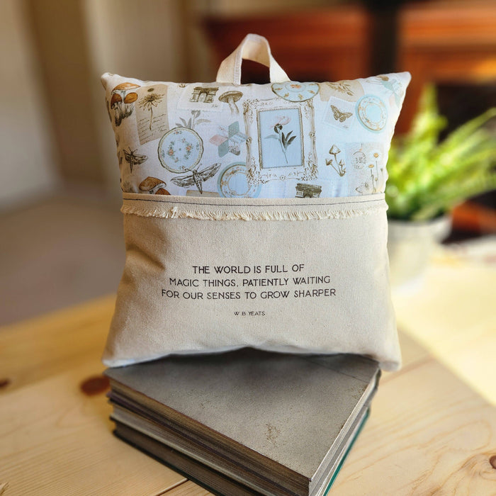 DB Book & Tablet Reading Pillow - The World is Full of Magic Things