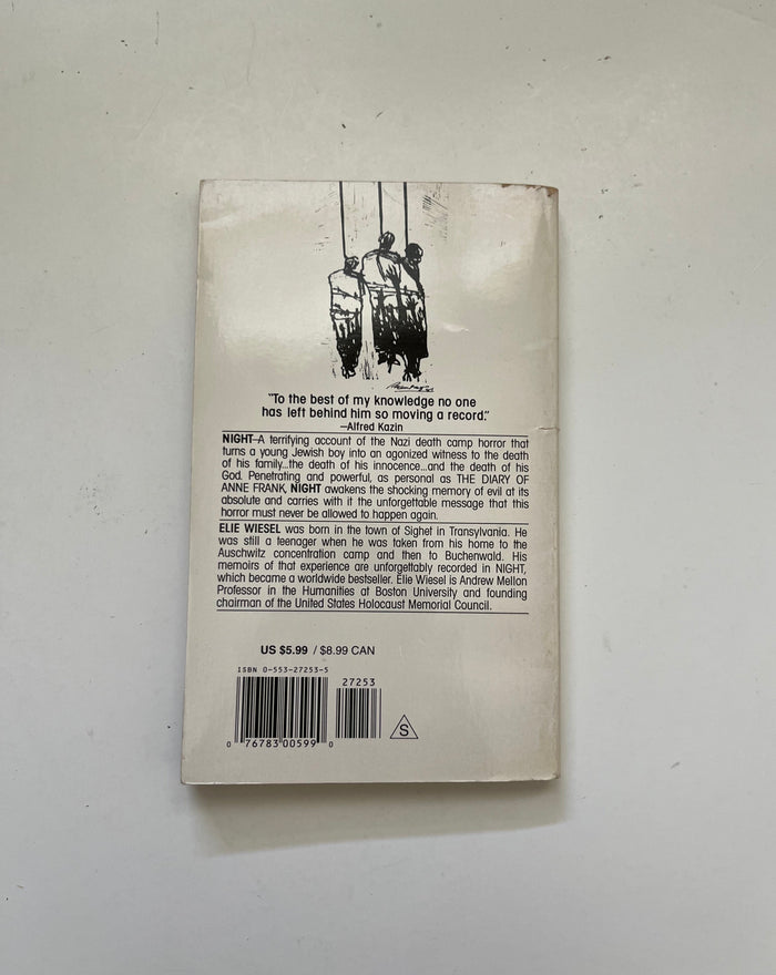 DONATE: Night by Elie Wiesel