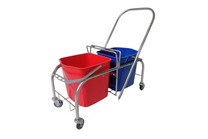 Double steel bucket trolley only without  buckets