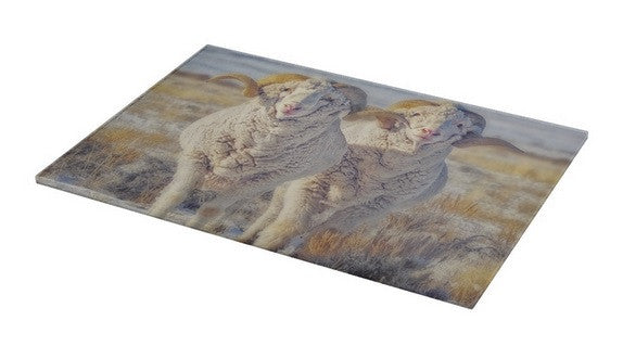 Double the Ram Power Cutting Board