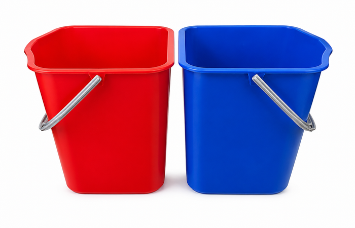 Double trolley replacement bucket each