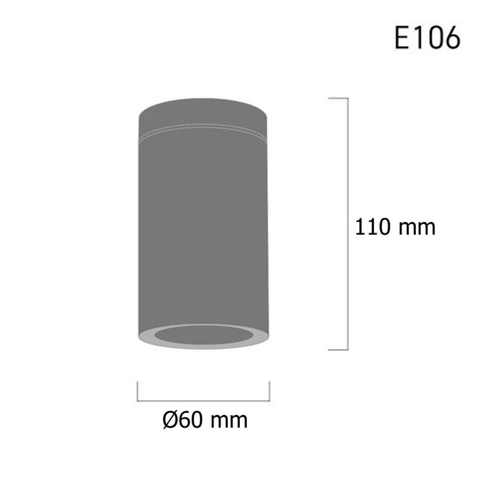 Downlight E106 – recessed LED ceiling spotlight, view 3 | LAMP & LIGHT - Design forward Decorative lamp , Downlights, pendant lamp , striplights