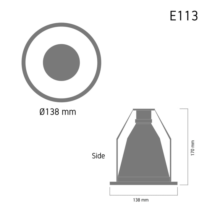 Downlight E113 – recessed LED ceiling spotlight, view 5 | LAMP & LIGHT - Design forward Decorative lamp , Downlights, pendant lamp , striplights