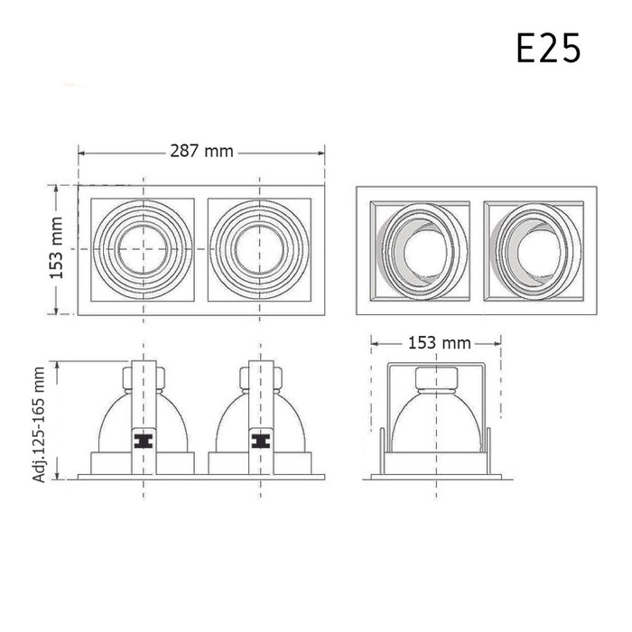 Downlight E25