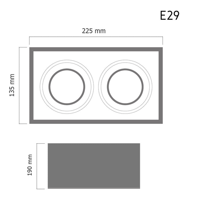 Downlight E29 – recessed LED ceiling spotlight, view 4 | LAMP & LIGHT - Design forward Decorative lamp , Downlights, pendant lamp , striplights