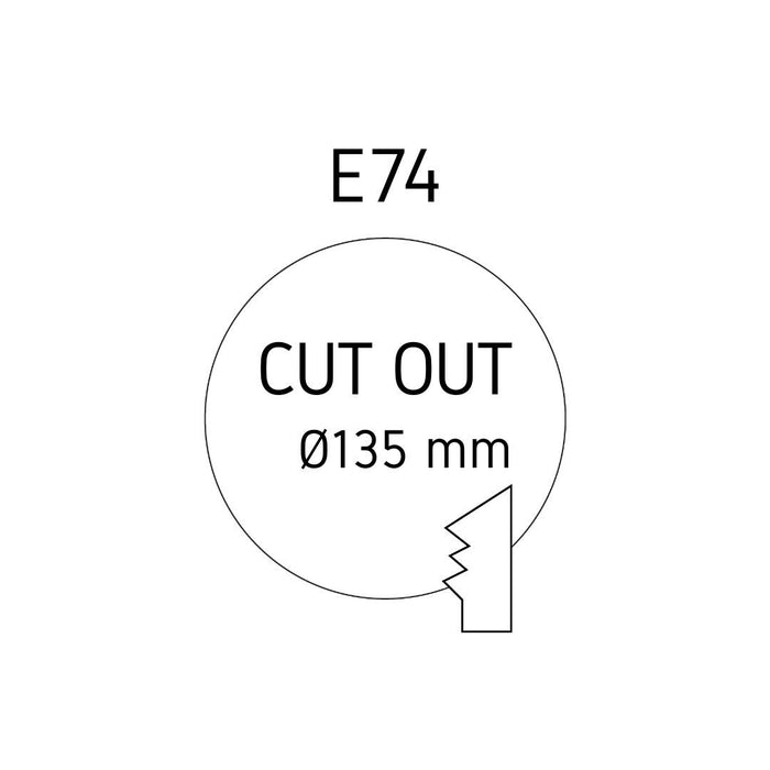 Downlight E74 – recessed LED ceiling spotlight, view 5 | LAMP & LIGHT - Design forward Decorative lamp , Downlights, pendant lamp , striplights
