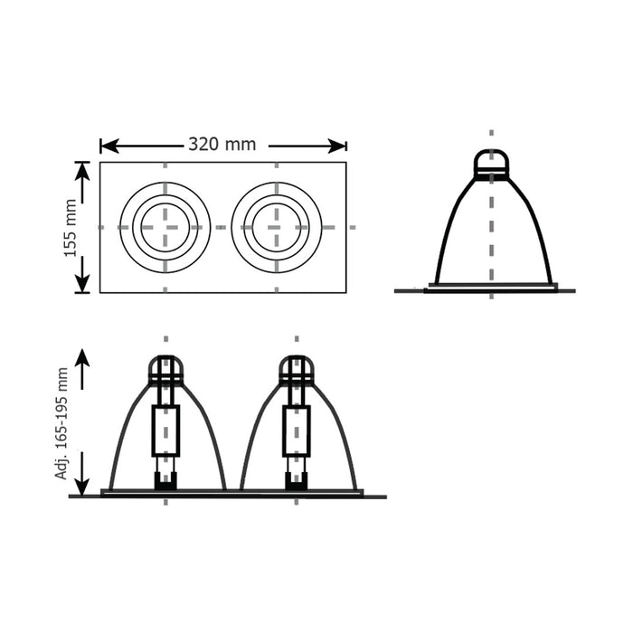 Downlight E90 – recessed LED ceiling spotlight, view 4 | LAMP & LIGHT - Design forward Decorative lamp , Downlights, pendant lamp , striplights