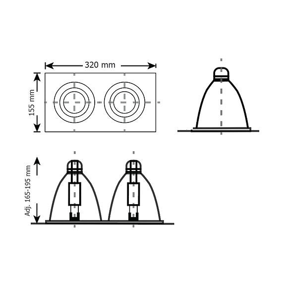 Downlight E93 – recessed LED ceiling spotlight, view 4 | LAMP & LIGHT - Design forward Decorative lamp , Downlights, pendant lamp , striplights