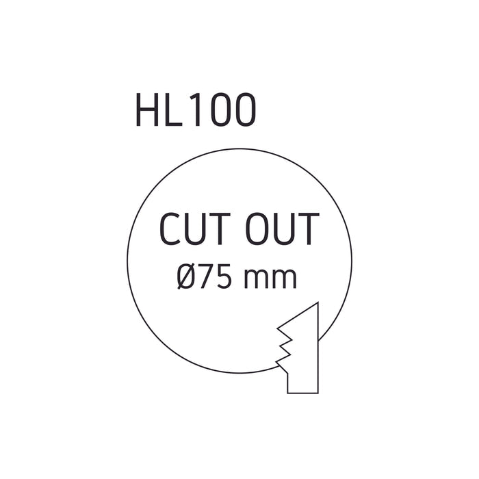 Downlight HL100 – recessed LED ceiling spotlight, view 6 | LAMP & LIGHT - Design forward Decorative lamp , Downlights, pendant lamp , striplights