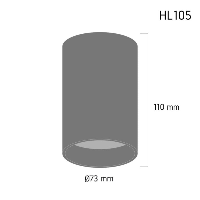 Downlight HL105 – recessed LED ceiling spotlight, view 3 | LAMP & LIGHT - Design forward Decorative lamp , Downlights, pendant lamp , striplights