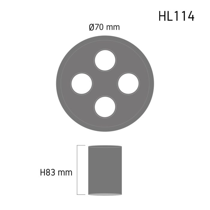 Downlight HL114 – recessed LED ceiling spotlight, view 3 | LAMP & LIGHT - Design forward Decorative lamp , Downlights, pendant lamp , striplights