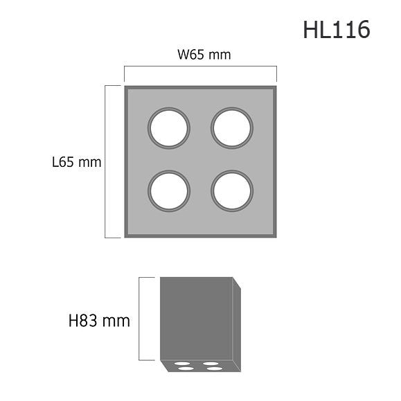 Downlight HL116 – recessed LED ceiling spotlight, view 2 | LAMP & LIGHT - Design forward Decorative lamp , Downlights, pendant lamp , striplights
