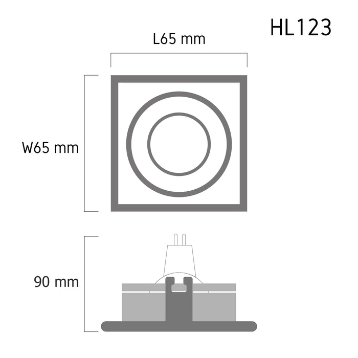 Downlight HL123 (Reflect S1) – recessed LED ceiling spotlight, view 8 | LAMP & LIGHT - Design forward Decorative lamp , Downlights, pendant lamp , striplights