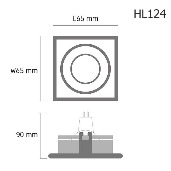 Downlight HL124 (Reflect S1) – recessed LED ceiling spotlight, view 8 | LAMP & LIGHT - Design forward Decorative lamp , Downlights, pendant lamp , striplights