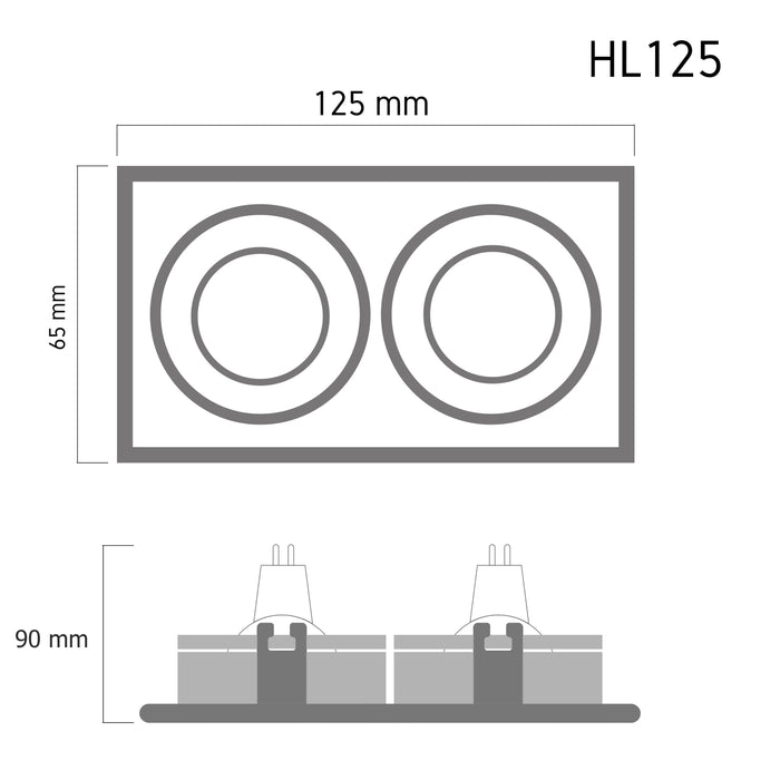 Downlight HL125 (Reflect S1) – recessed LED ceiling spotlight, view 8 | LAMP & LIGHT - Design forward Decorative lamp , Downlights, pendant lamp , striplights