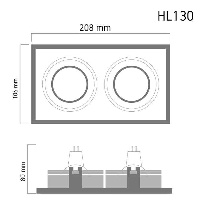 Downlight HL130 – recessed LED ceiling spotlight, view 5 | LAMP & LIGHT - Design forward Decorative lamp , Downlights, pendant lamp , striplights