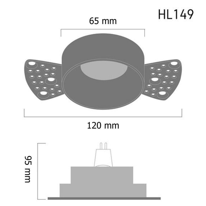 Downlight HL149 – recessed LED ceiling spotlight, view 4 | LAMP & LIGHT - Design forward Decorative lamp , Downlights, pendant lamp , striplights