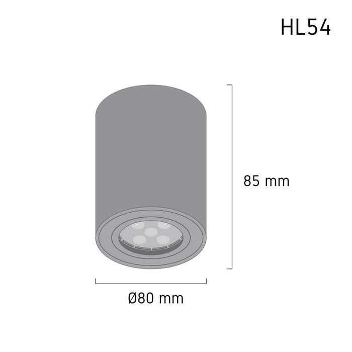 Downlight HL54 – recessed LED ceiling spotlight, view 2 | LAMP & LIGHT - Design forward Decorative lamp , Downlights, pendant lamp , striplights