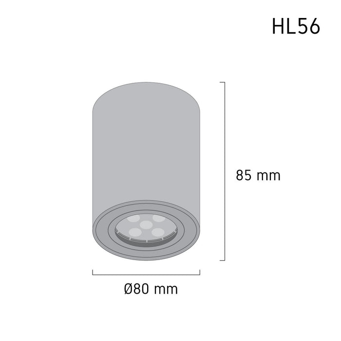 Downlight HL56 – recessed LED ceiling spotlight, view 4 | LAMP & LIGHT - Design forward Decorative lamp , Downlights, pendant lamp , striplights