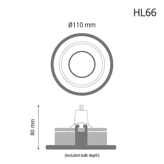 Downlight HL66 – recessed LED ceiling spotlight, view 6 | LAMP & LIGHT - Design forward Decorative lamp , Downlights, pendant lamp , striplights