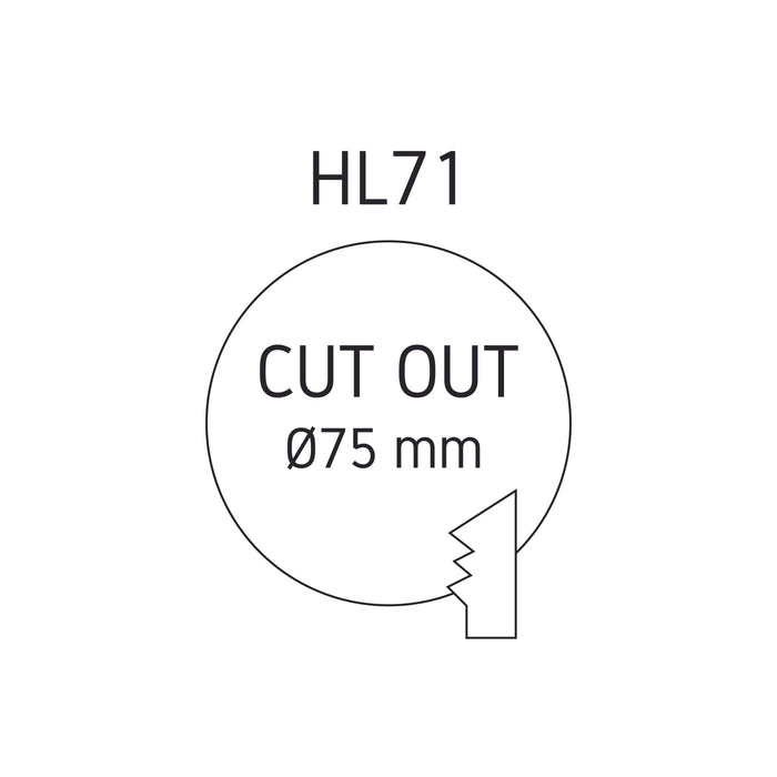 Downlight HL71 – recessed LED ceiling spotlight, view 6 | LAMP & LIGHT - Design forward Decorative lamp , Downlights, pendant lamp , striplights