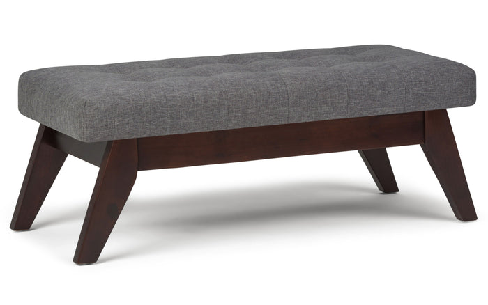 Slate Grey / Linen Style Fabric