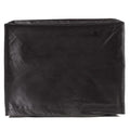 Large black dust jacket for EdenPURE heater, made of polyester with PVC backing, protects heater when not in use