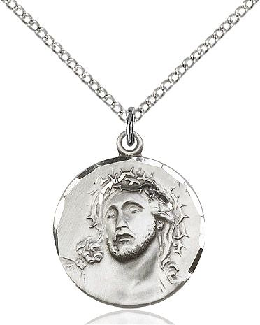 Ecce homo medal 01541, Sterling Silver