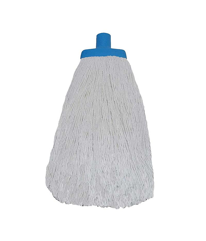 Edco Polycotton Mop Blue Plastic Ferrule - 1 Pc - Stone Doctor Australia - Cleaning Accessories > Tools > Polycotton Mops