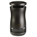 EdenPURE 360 Super Climater space heater and cooler in black with sleek curved design isolated on white background