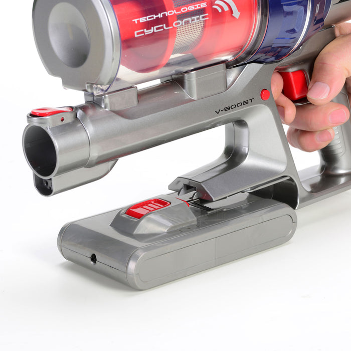 EdenPURE Bio SpeedCLEAN XL200 cordless vacuum cleaner with installed replacement battery and hand grip visible